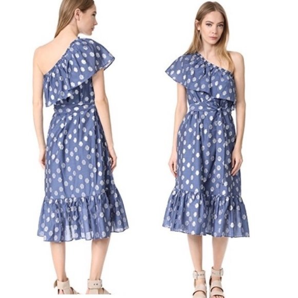 Anthropologie Dresses & Skirts - Anthropologie Shoshanna Mykonos One-Shoulder Dress